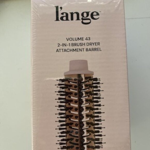 L'Ange VOLUME 43 2-IN-1 BRUSH DRYER ATTACHMENT BARREL in BLUSH COLOR - Picture 3 of 7
